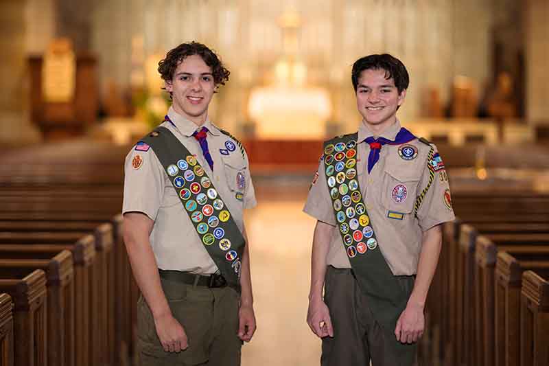 Achievements: 9 Scouts from same troop earn Eagle Scout status